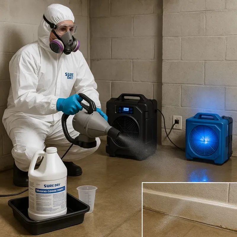 Sanitization and Odor Removal process in Central, SC